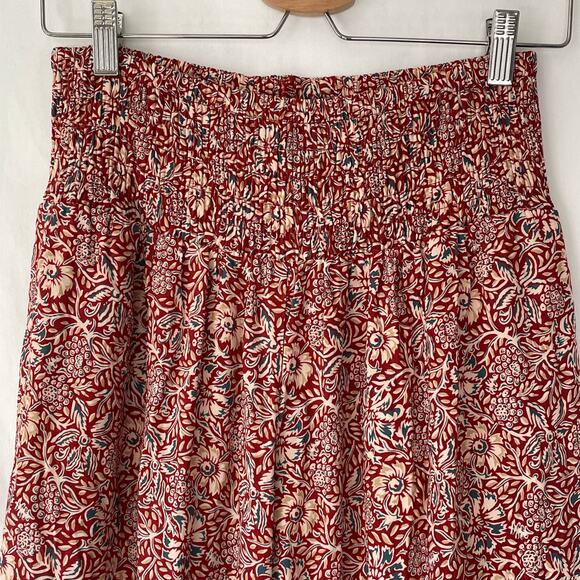 KiraGrace High Rise Wide Leg Pants Flowy Boho Travel Comfort Stretch Size Large - Picture 6 of 10